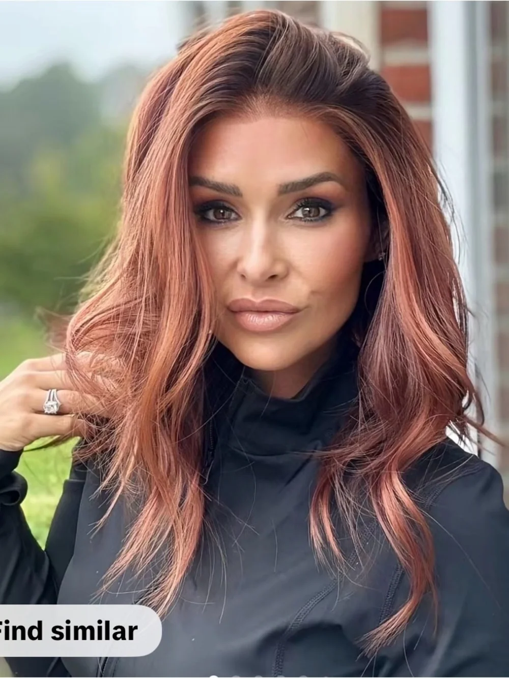 Aisom Copper 16 inch wig